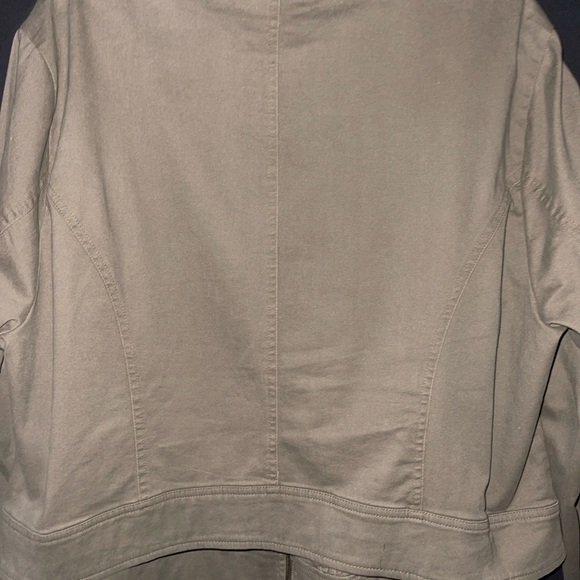 Women's Torrid Olive Moto Jacket - Picture 4 of 5